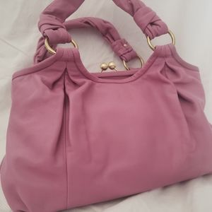 Genuine leather Coach purse